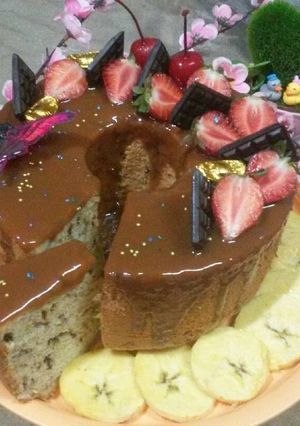 Foto resep Banana chiffon cake