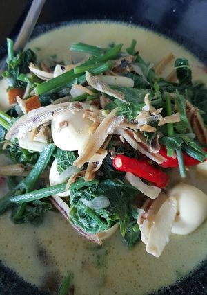Foto resep Sayur daun labu