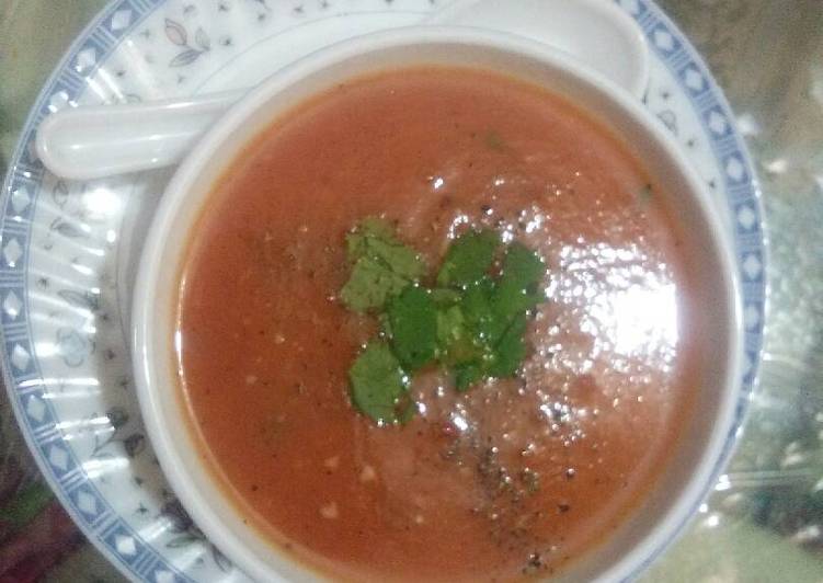Recipe of Delicious Gajar ka soup