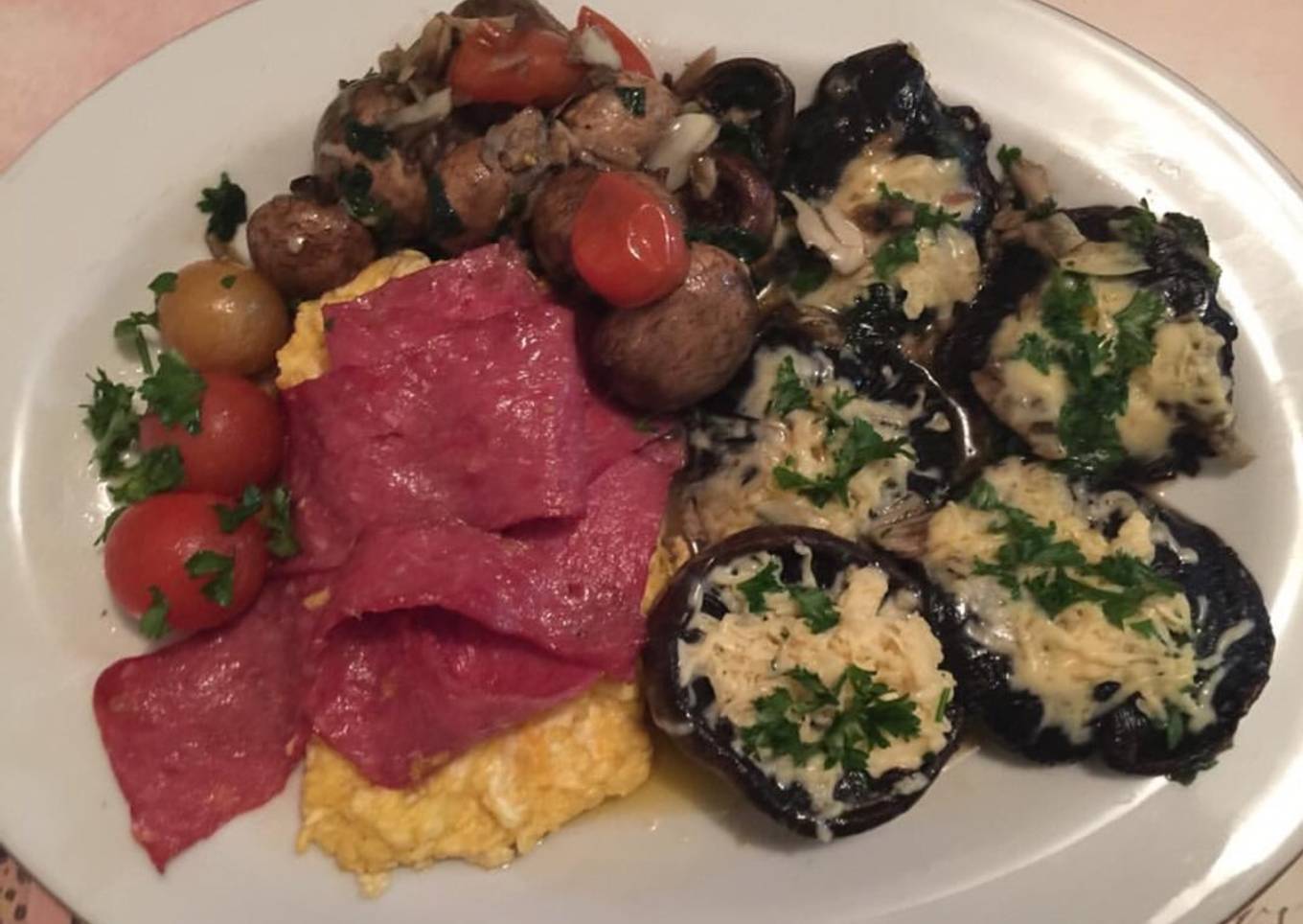 Omelette Avec Champignons