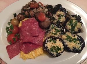 Foto resep Omelette Avec Champignons