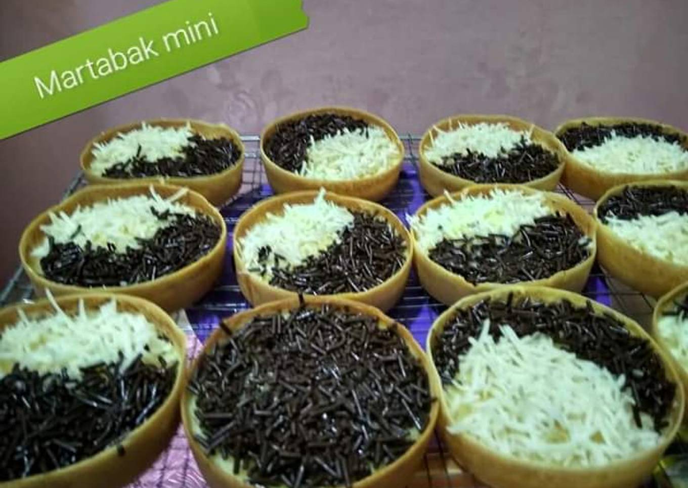 Martabak manis mini - resep kuliner nusantara