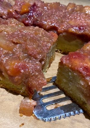 Szilvás-almás (gyümölcs mentő) süti recept fotója