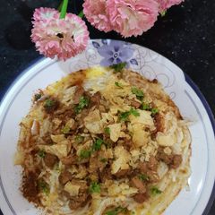 A picture of Memoni Khawosay 🍝.