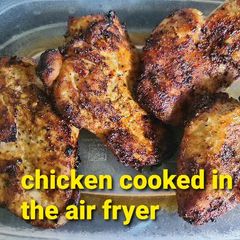 A picture of Fajita seasoned chicken breast.
