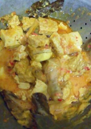 Foto resep Gulai Ayam Tahu Dan Tempe