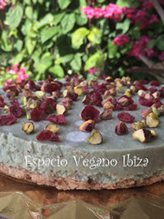 Una foto de Green Cheesecake