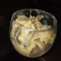 A picture of Banana ice cream(Xubeedat Cuisine).