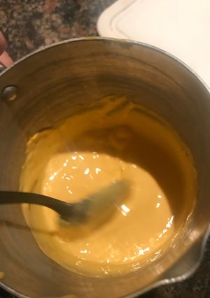 Una foto de Salsa cheddar con 2 ingredientes