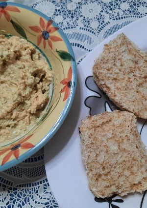 Una foto de Pastita de arvejas (de lata) para untar
