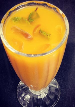 મેંગો આઇસડ ટી રેસીપી મુખ્ય ફોટો