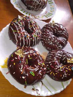 صورة لوصفة دونات 🍩 خفيفة وهشة بمكونات بسيطة ولذيذة 🍩😋😋😍♥️