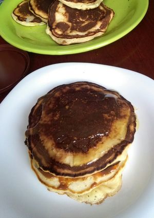 Una foto de Hotcakes con Avena🍴