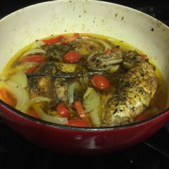 A picture of Chicken Cacciatore.