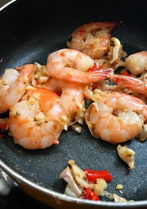 รูปของ กุ้งคั่วพริกเกลือ#กับแกล้ม