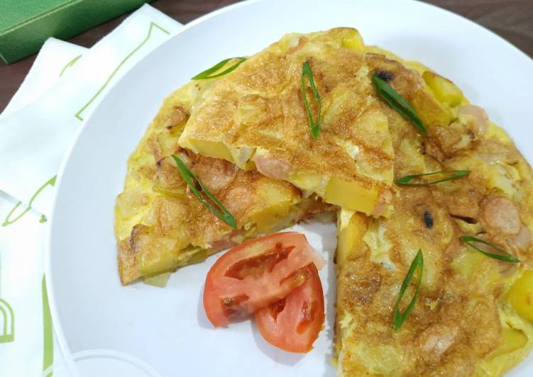 Resep Bauernomelette (Omelette ala Jerman) yang Enak Banget