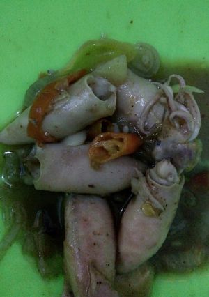 Foto resep Asam manis pedas cumi asin