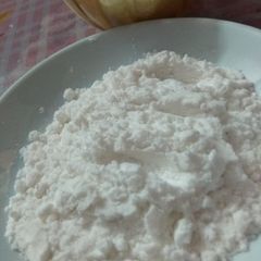 A picture of Homemade icing sugar or confectioner's sugar.