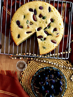عکسی از دستور کیک آرد برنج (گلاب و زعفرون)