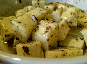 Una foto de QUESO Mozzarella y Zaatar...!