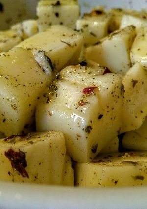Una foto de QUESO Mozzarella y Zaatar...!