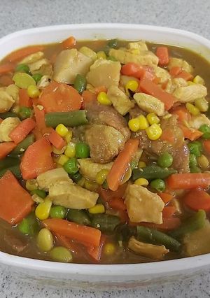 Foto resep Ayam Curry
