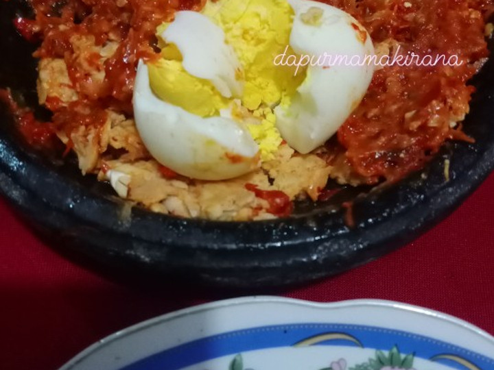 Resep 71. Tempe Telor Kukus Penyet Nikmat 😄 Simpel