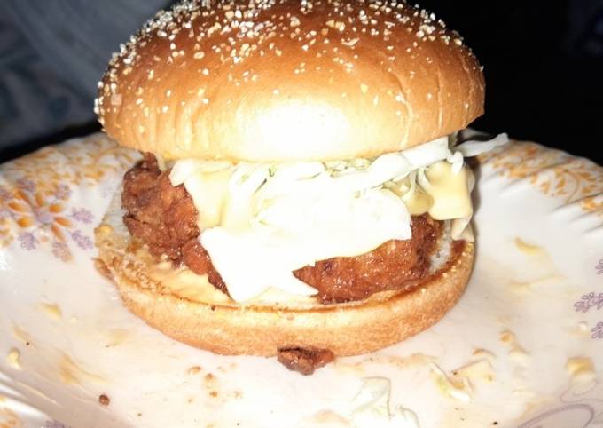 Zinger burger