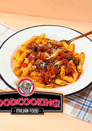 Una foto de Pasta alla Norma 5J's