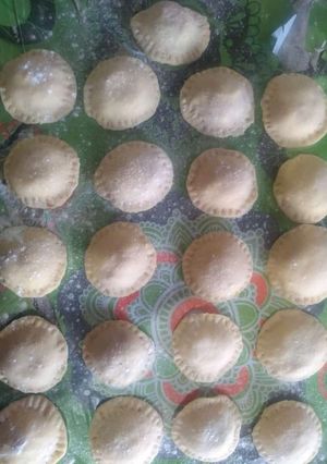 Una foto de Sorrentinos con masa casera😋😋😉😉😉