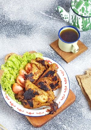 Foto resep 598.Ayam bakar padang