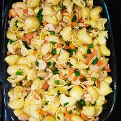 Macaroni Salad With Vegetables 😋 A picture of Macaroni Salad With Vegetables 😋.