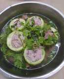 Chả cá thác lác hấp bầu