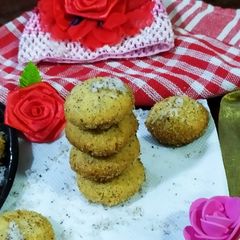 Coconut Cookies without egg without Oven A picture of Coconut Cookies without egg without Oven.