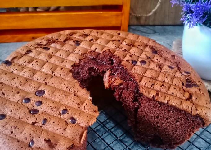 Standar Cara termudah membuat Bolu / cake coklat panggang  menggugah selera