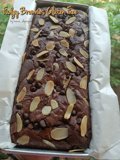 Foto resep Fudgy Brownies (Gluten Free, Dairy Free)