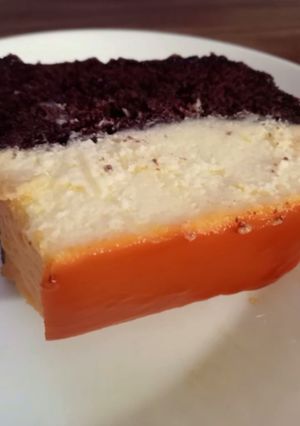 Foto resep Brownies ketan hitam keju karamel