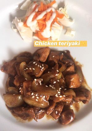 Foto resep Chicken teriyaki ala hokben