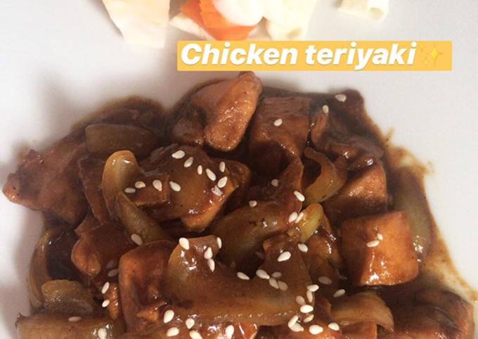 Chicken teriyaki ala hokben