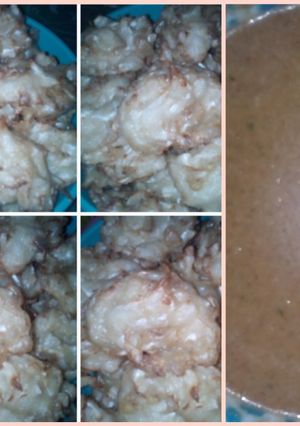 Foto resep Bakwan sambal kacang