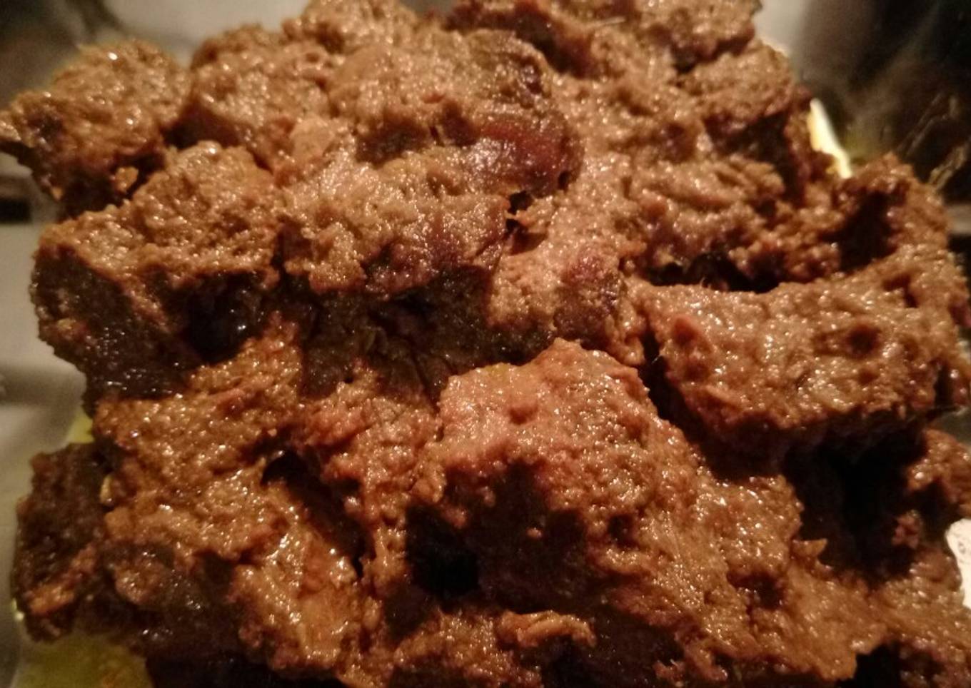 Rendang daging sapi