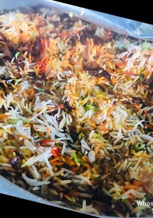 A picture of Whosayna’s Hydrabadi Dum Biryani.