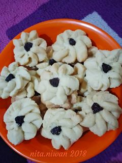 Foto resep Kue Semprit mawar