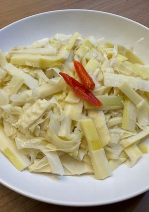 油燜桂竹筍 的食譜成品照片