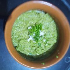 Coconut mint chutney A picture of Coconut mint chutney.