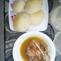 A picture of Home made Gurasa.