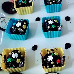 A picture of Oreo laddu.