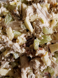 A picture of Tricia's Roasted Chicken Salad.