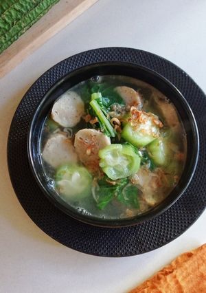 Foto resep Sop Oyong Bakso