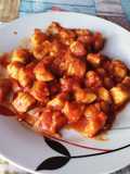 Ñoquis Bisiestos  de queso con salsa liviana (opcional)